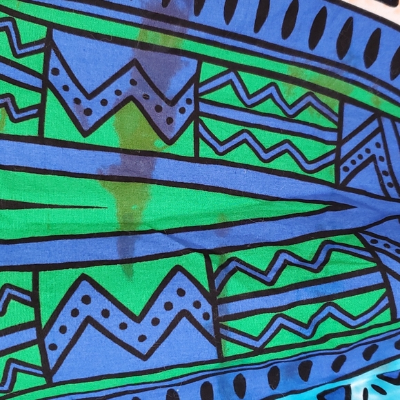 Casual Tie Dye Cotton Dashiki - Picture 3 of 9